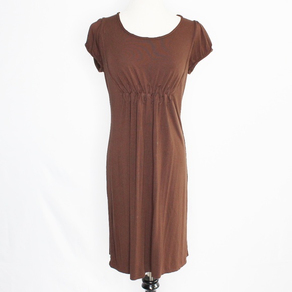 Max Studio Dresses & Skirts - MAX STUDIO | Brown Braided Empire Waist Dress M